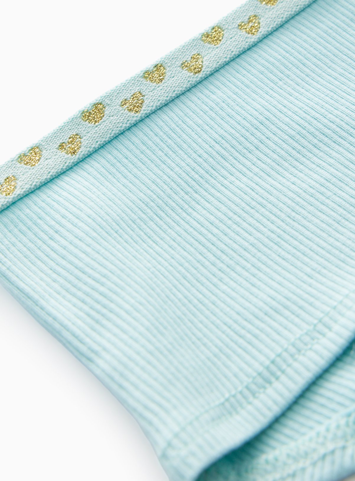 Pastel Ribbed Shorts 5 Pack 5-6 years - Image 2 thumbnail